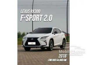 2018 Lexus RX 300 2.0 F Sport SUV