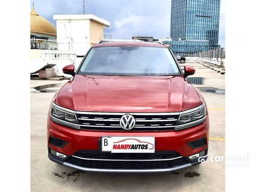 Jual Mobil Volkswagen Tiguan 2017 TSI 1.4 di DKI Jakarta Automatic SUV Merah Rp 319.000.000