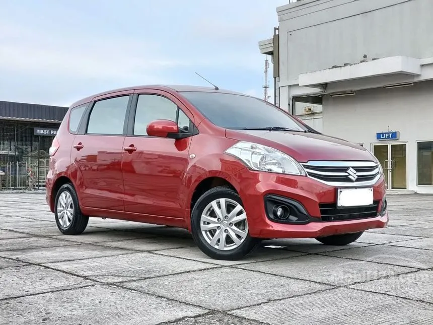 Jual Mobil Suzuki Ertiga 2017 GL 1.4 di DKI Jakarta Automatic MPV Merah Rp 120.000.000