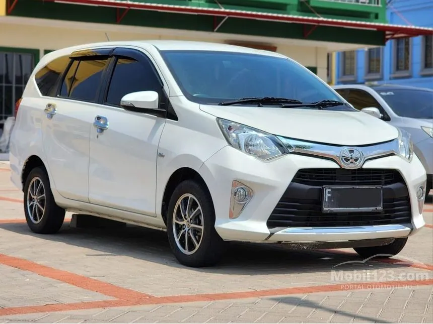 Jual Mobil Toyota Calya 2019 G 1.2 di Banten Automatic MPV Putih Rp 110.000.000