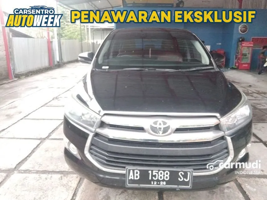 Jual Mobil Toyota Kijang Innova 2018 G 2.4 di Yogyakarta Manual MPV Hitam Rp 300.000.000