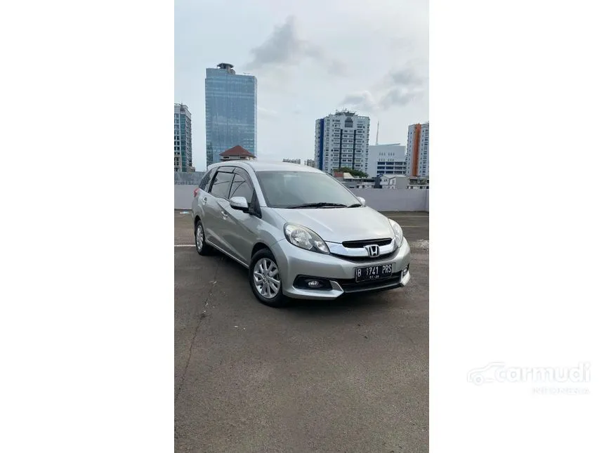 Jual Mobil Honda Mobilio 2014 E 1.5 di DKI Jakarta Automatic MPV Silver Rp 124.000.000