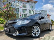 2018 Toyota Camry 2.5 V Sedan Nik2018 Black On Beige Mewah Km40rb Record #AUTOHIGH #BEST OFFER