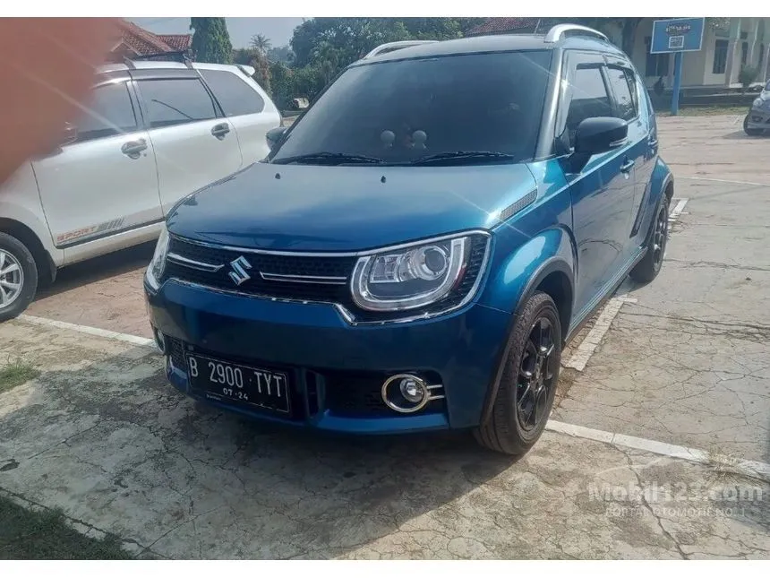 Jual Mobil Suzuki Ignis 2019 GX 1.2 di DKI Jakarta Manual SUV Biru Rp 122.000.000
