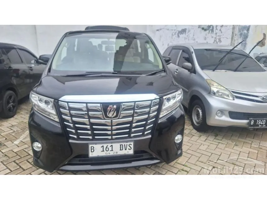 Jual Mobil Toyota Alphard 2017 X 2.5 di DKI Jakarta Automatic MPV Hitam Rp 550.000.000