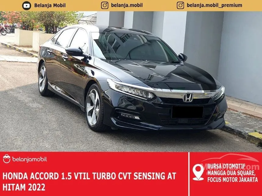 Jual Mobil Honda Accord 2022 1.5 di DKI Jakarta Automatic Sedan Hitam Rp 456.000.000