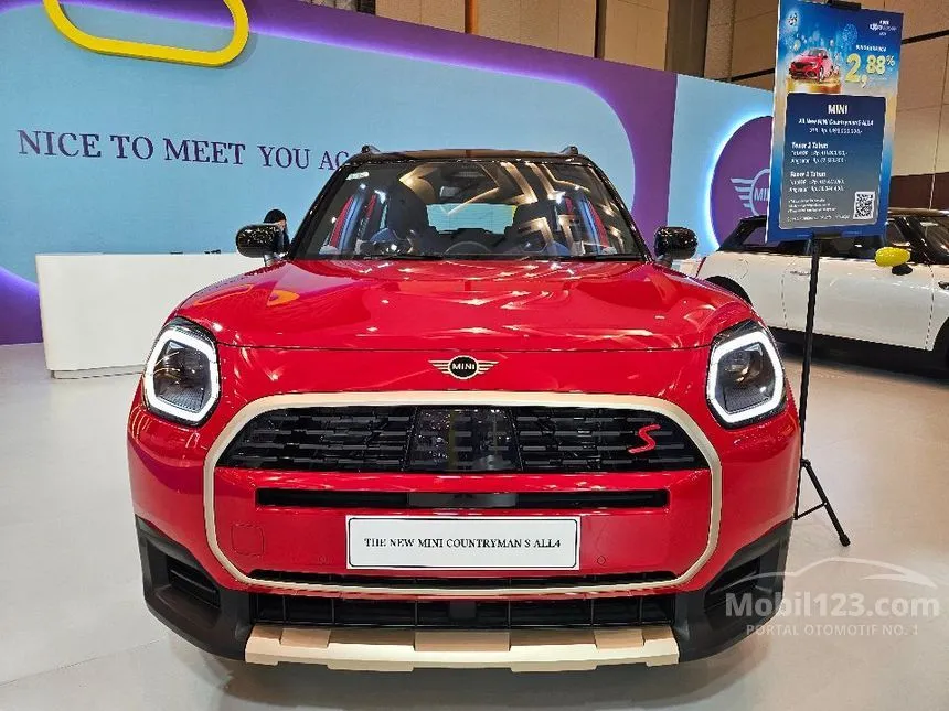 Jual Mobil MINI Countryman 2024 S ALL4 Favoured Trim 2.0 di DKI Jakarta Automatic SUV Merah Rp 1.493.000.000