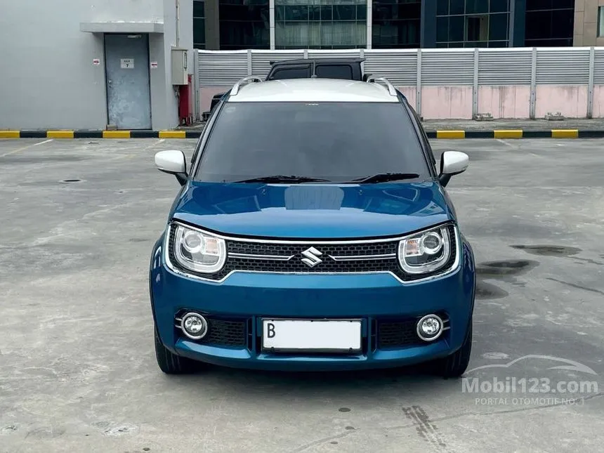 Jual Mobil Suzuki Ignis 2017 GX 1.2 di DKI Jakarta Automatic Hatchback Biru Rp 120.000.000