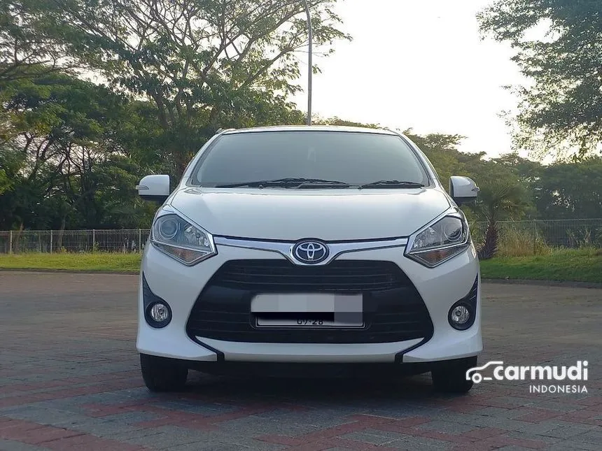 Jual Mobil Toyota Agya 2018 G 1.2 di Jawa Timur Manual Hatchback Putih Rp 130.000.000
