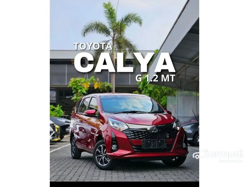 Jual Mobil Toyota Calya 2025 G 1.2 di Jawa Barat Manual MPV Merah Rp 166.200.000