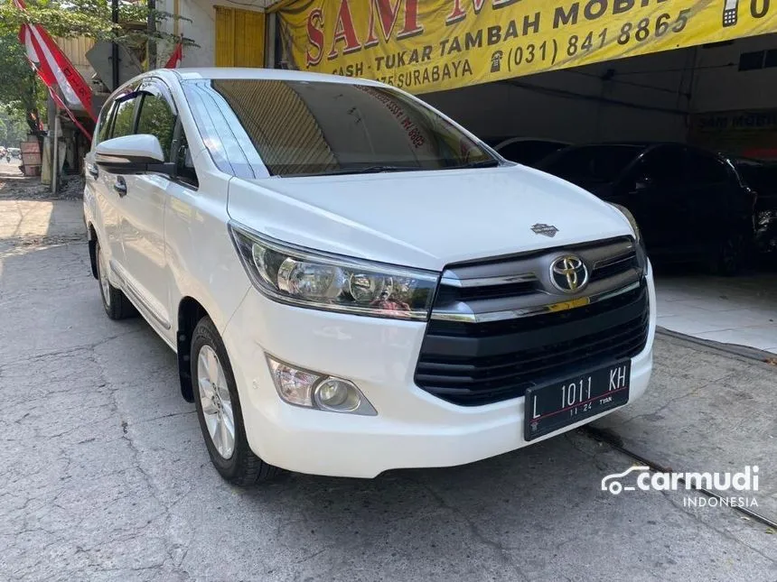 Jual Mobil Toyota Kijang Innova 2021 V 2.4 di Jawa Timur Automatic MPV Putih Rp 345.000.000
