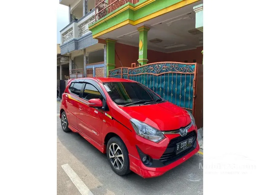 Jual Mobil Toyota Agya 2019 TRD 1.2 di Jawa Barat Automatic Hatchback Merah Rp 128.000.000