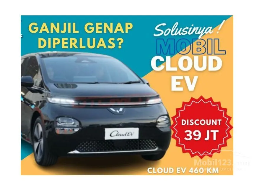 Jual Mobil Wuling Cloud EV 2024 EV di DKI Jakarta Automatic Hatchback Putih Rp 398.800.000