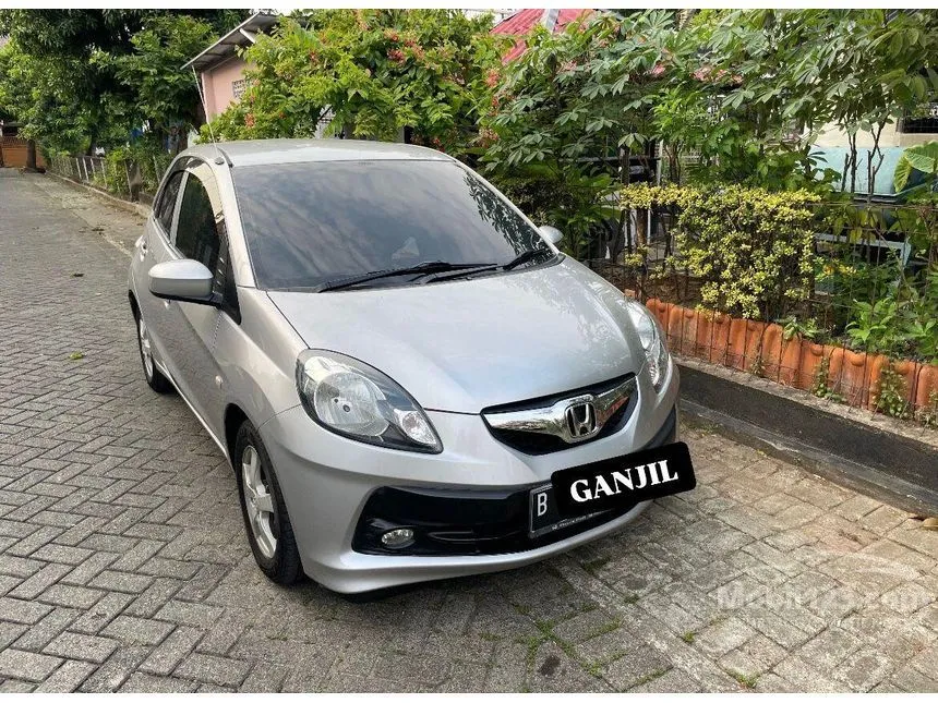 Jual Mobil Honda Brio 2014 E 1.2 di DKI Jakarta Automatic Hatchback Silver Rp 119.999.999