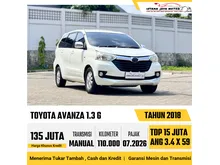 2018 Toyota Avanza 1.3 G MPV Manual Putih Kondisi Terawat Family Car Harga Terjangkau