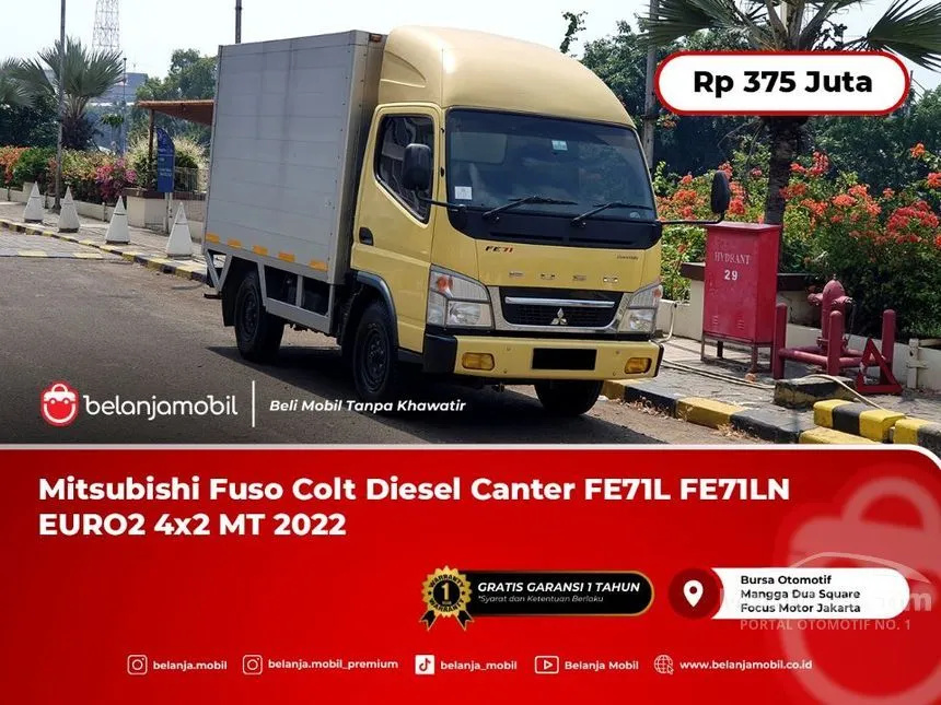 Jual Mobil Mitsubishi Colt Diesel 2022 FE71 L 3.9 di DKI Jakarta Manual Lorry Kuning Rp 375.000.000