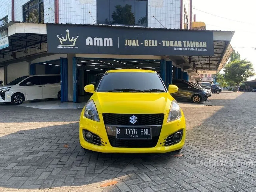 Jual Mobil Suzuki Swift 2014 SPORT 1.6 di Jawa Timur Automatic Hatchback Kuning Rp 239.000.000
