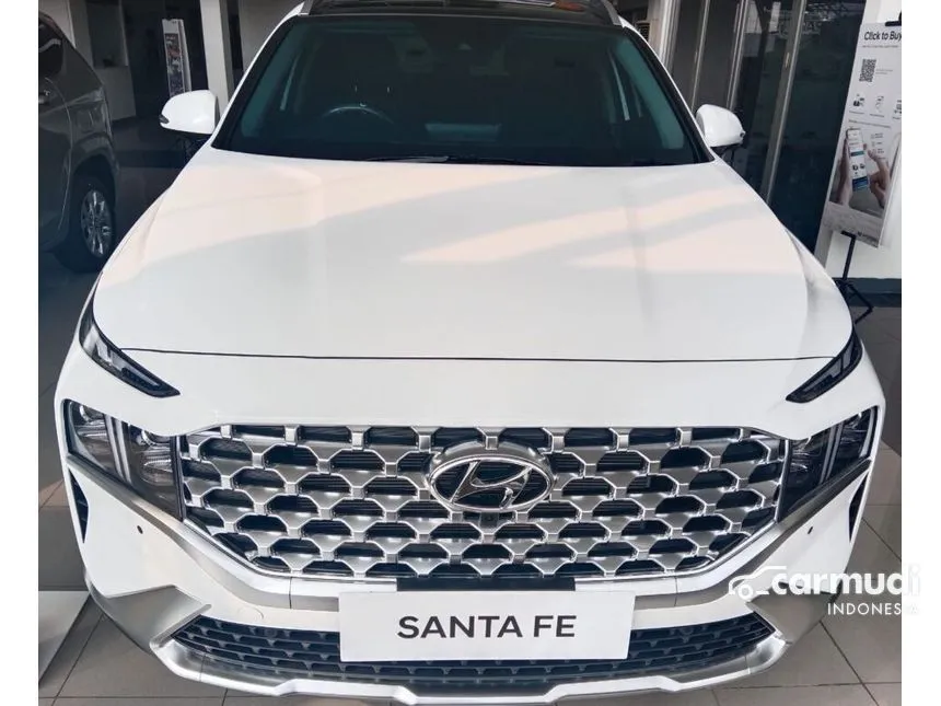 Jual Mobil Hyundai Santa Fe 2024 Signature 2.5 di DKI Jakarta Automatic SUV Putih Rp 599.000.000