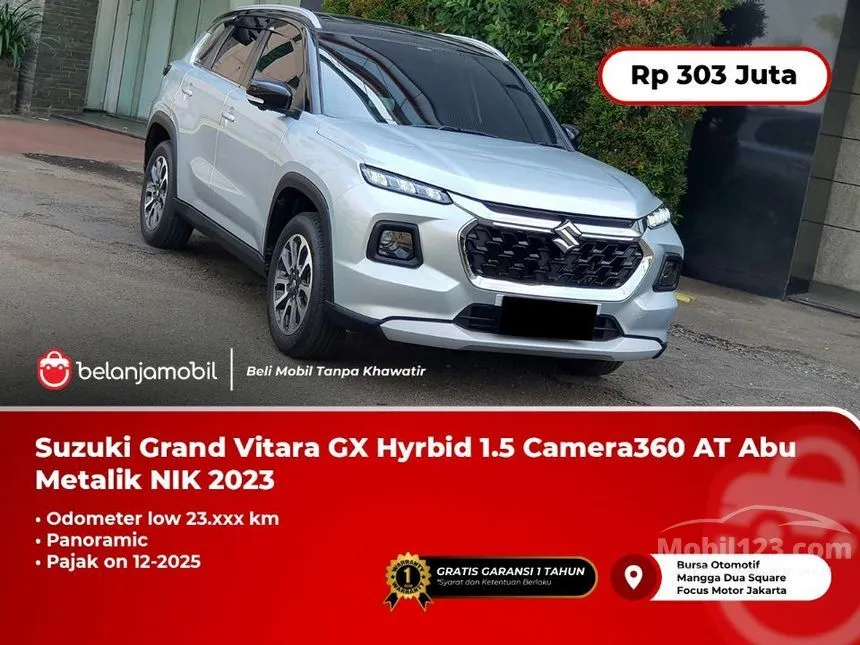 Jual Mobil Suzuki Grand Vitara 2023 GX 1.5 di DKI Jakarta Automatic SUV Abu