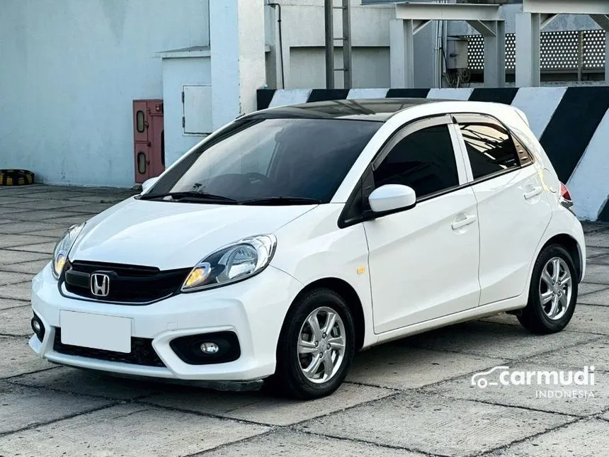 Jual Mobil Honda Brio 2016 Satya E 1.2 di DKI Jakarta Automatic Hatchback Putih Rp 115.000.000