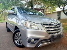 (TDP SANGAT RENDAH 10 JT), HARGA SANGAT MURAH 2015 (Bebas Banjir)Toyota Kijang Inova G M/T 2.0 MULUS seperti baru, siap pakai dan berkualitas prima.
