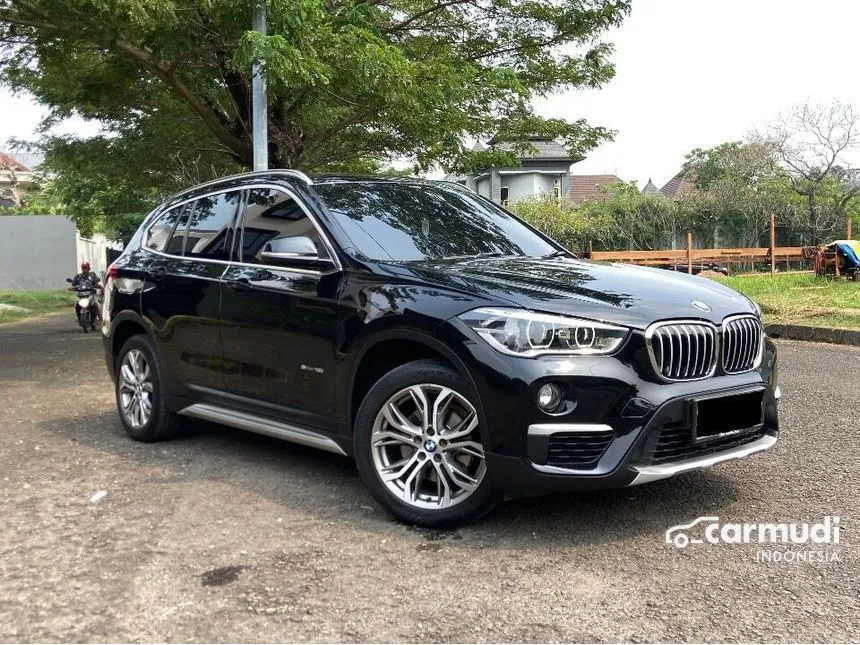 Jual Mobil BMW X1 2018 sDrive18i xLine 1.5 di Banten Automatic SUV Hitam Rp 455.000.000