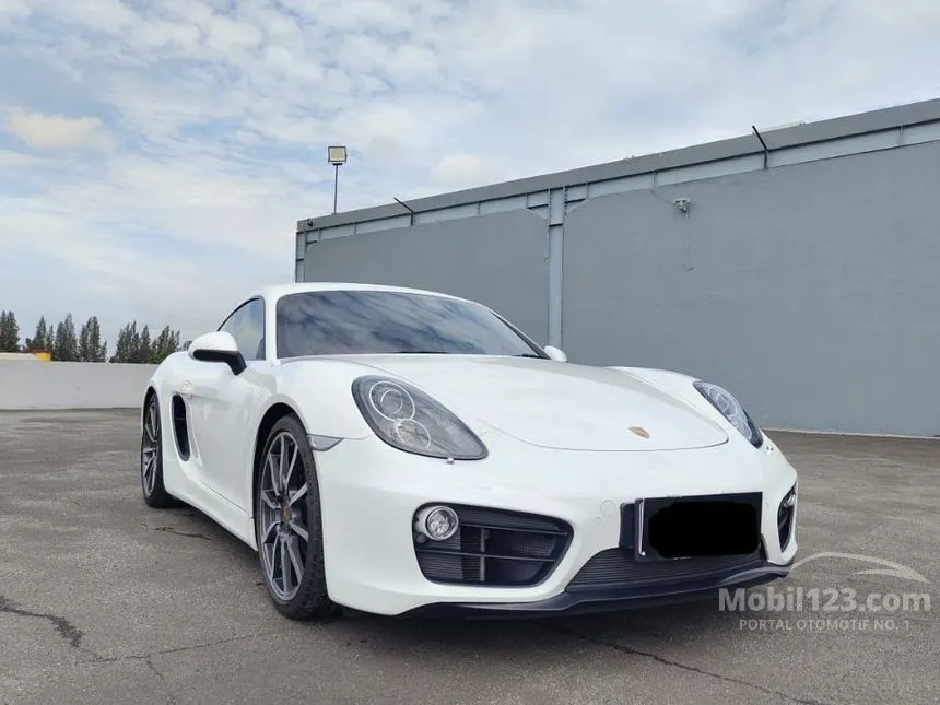 Jual Mobil Porsche Cayman 2014 Standard 2.7 di DKI Jakarta Automatic Coupe Putih Rp 1.375.000.000