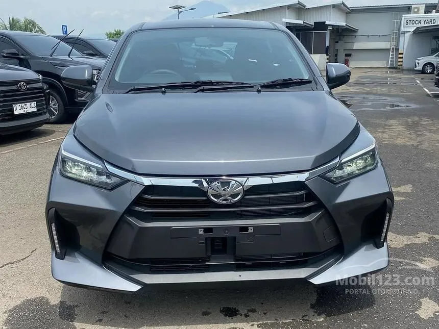 Jual Mobil Toyota Agya 2024 G 1.2 di Jawa Barat Automatic Hatchback Abu