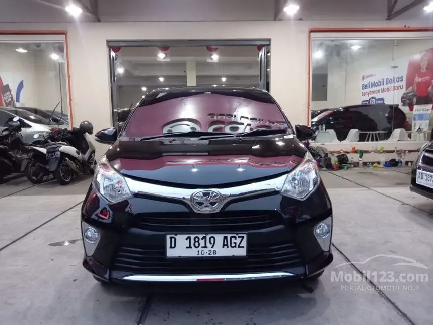Jual Mobil Toyota Calya 2018 G 1.2 di Jawa Barat Automatic MPV Hitam Rp 122.000.000
