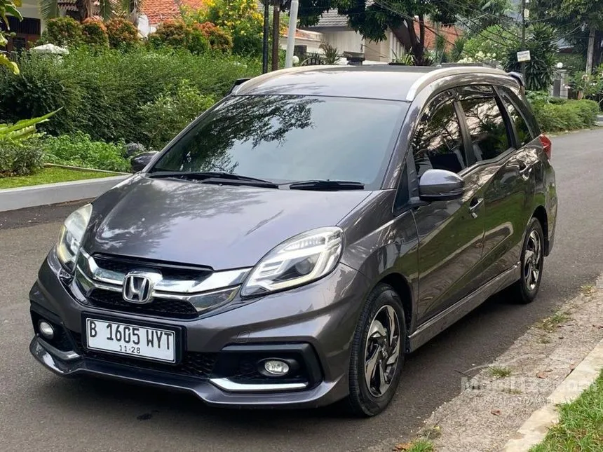 Jual Mobil Honda Mobilio 2016 RS 1.5 di DKI Jakarta Automatic MPV Abu