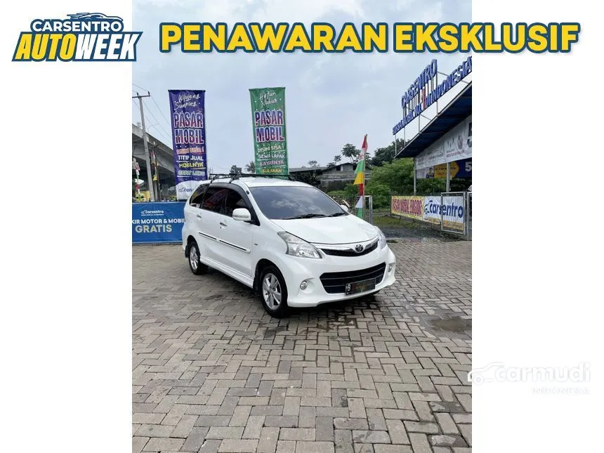 Jual Mobil Toyota Avanza 2013 Veloz 1.5 di Jawa Barat Automatic MPV Putih Rp 125.000.000
