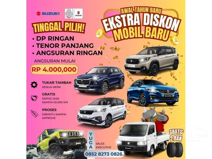 Jual Mobil Suzuki Jimny 2024 1.5 di DKI Jakarta Automatic Wagon Kuning Rp 100.000.000