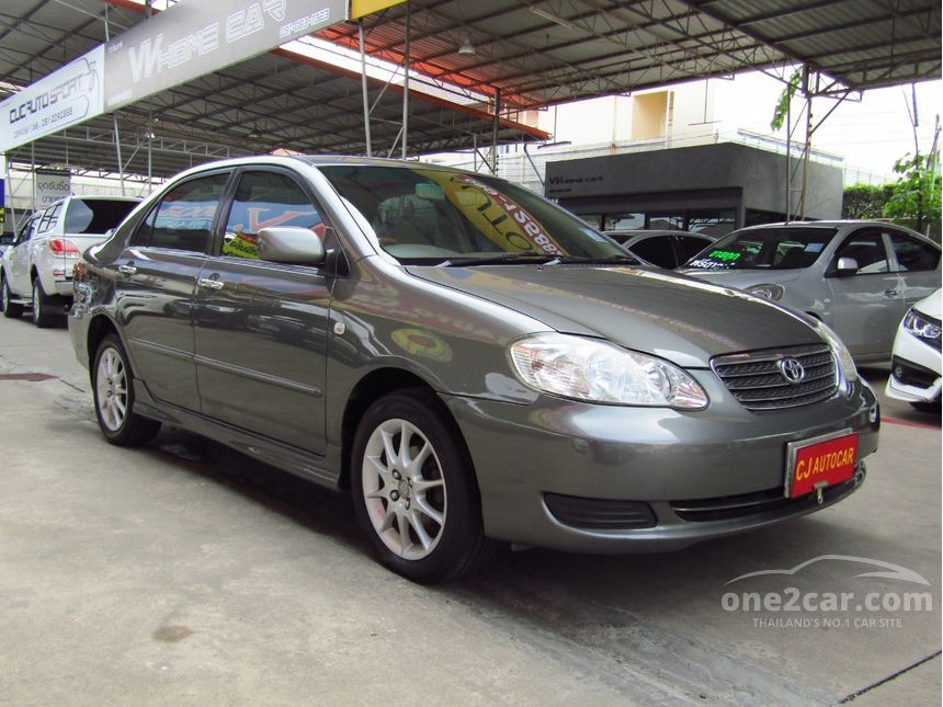 Toyota Corolla Altis 2004 G 1.8 in กรุงเทพและปริมณฑล Automatic Sedan สี ...
