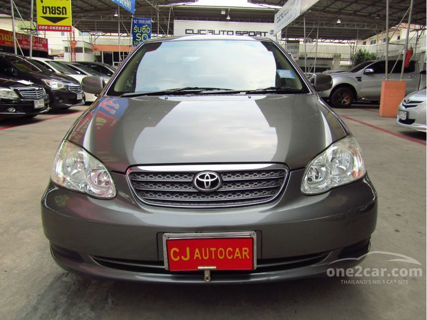 Toyota Corolla Altis 2004 G 1.8 in กรุงเทพและปริมณฑล Automatic Sedan สี ...