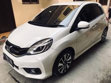 2018 Honda Brio 1.2 RS CVT Matic KM 12rb Pajak Panjang Cash 143jt