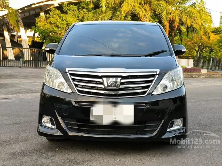 Jual Mobil Toyota Alphard 2014 X 2.4 di Jawa Timur Automatic MPV Hitam Rp 249.000.001