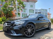 2019 Mercedes-Benz C200 1.5 Avantgarde Sedan EQ Boost Nik2019 Black Km9000 Wrnty3Thn #AUTOHIGH #BEST DEAL