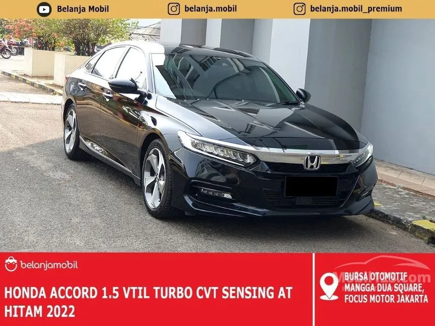 Jual Mobil Honda Accord 2022 1.5 di DKI Jakarta Automatic Sedan Hitam Rp 456.000.000
