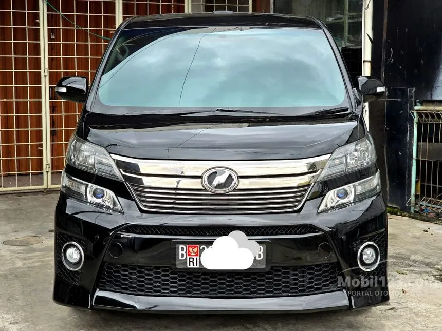 Jual Mobil Toyota Vellfire 2010 Z 2.4 di Banten Automatic MPV Hitam Rp 209.000.000