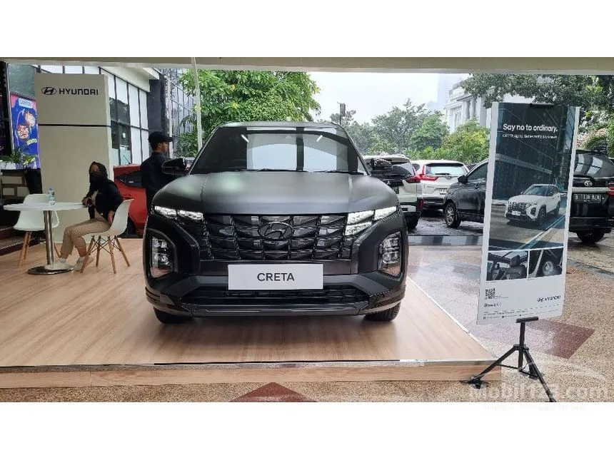 Jual Mobil Hyundai Creta 2024 Alpha 1.5 di DKI Jakarta Automatic Wagon Hitam Rp 421.800.000