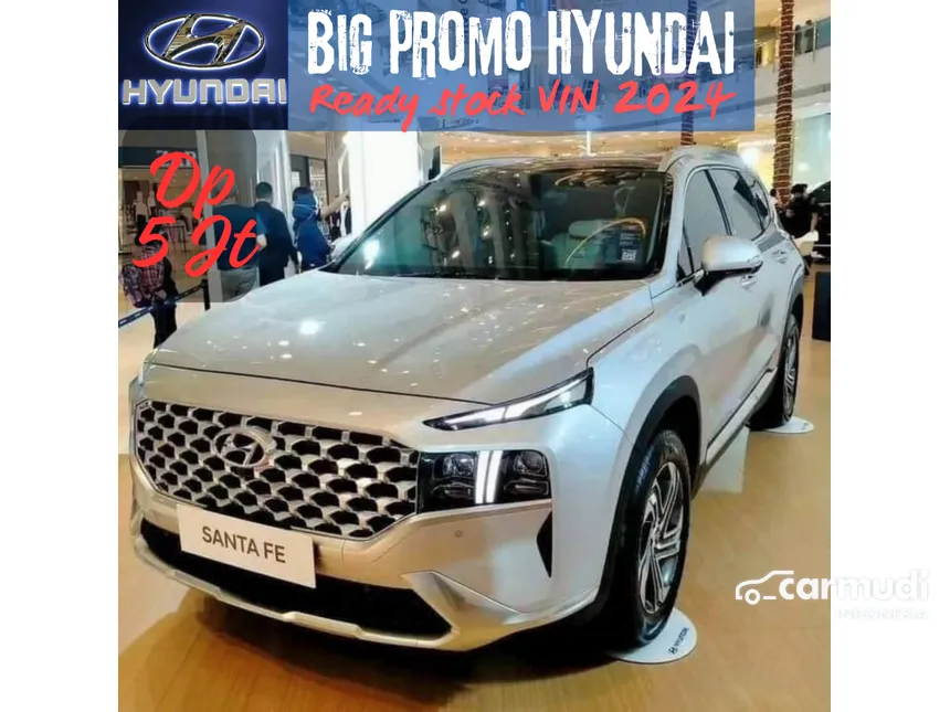 Jual Mobil Hyundai Santa Fe 2024 CRDi Prime 2.2 di DKI Jakarta Automatic SUV Silver Rp 535.000.000