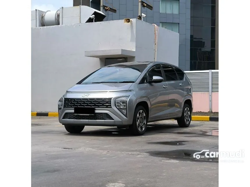 Jual Mobil Hyundai Stargazer 2023 Prime 1.5 di DKI Jakarta Automatic MPV Abu