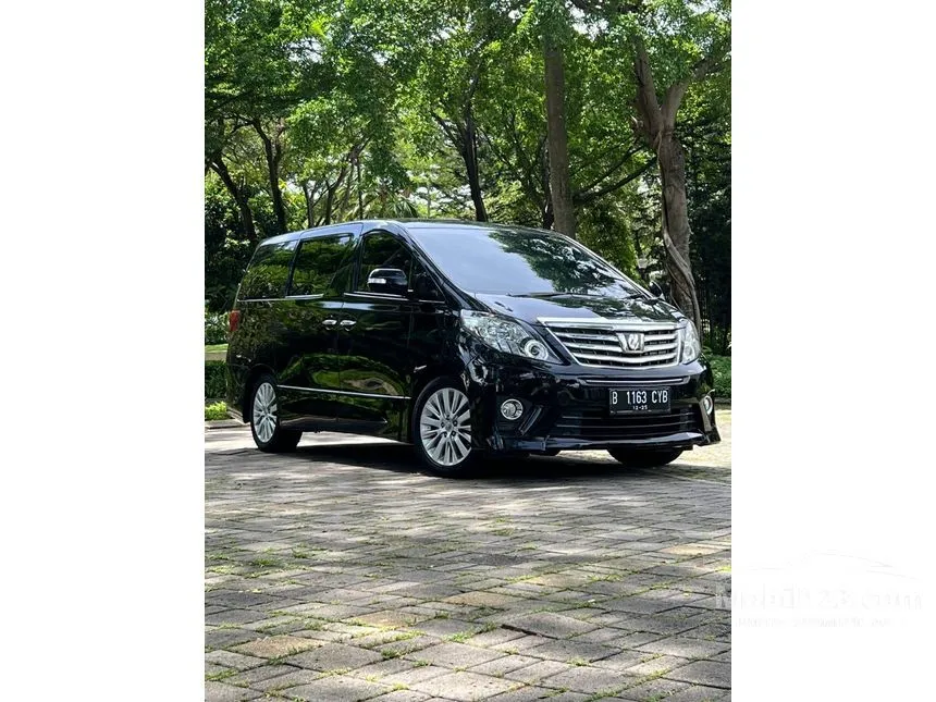 Jual Mobil Toyota Alphard 2013 S 2.4 di DKI Jakarta Automatic MPV Hitam Rp 270.000.000