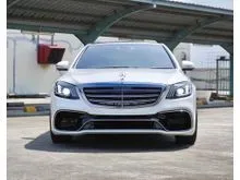 2018 Mercedes-Benz S450L 3.0 Sedan White on Black Odo 35 Rb (TERMURAH)