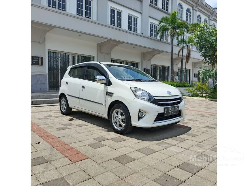 Jual Mobil Toyota Agya 2015 G 1.0 di Jawa Barat Manual Hatchback Putih Rp 92.000.000