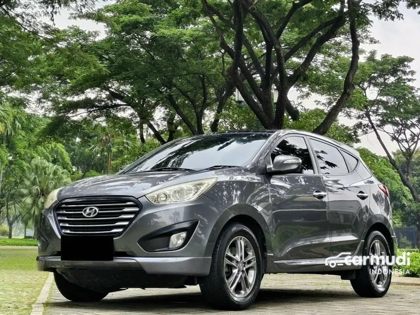 Jual Mobil Hyundai Tucson 2013 XG 2.0 di Banten Automatic SUV Abu