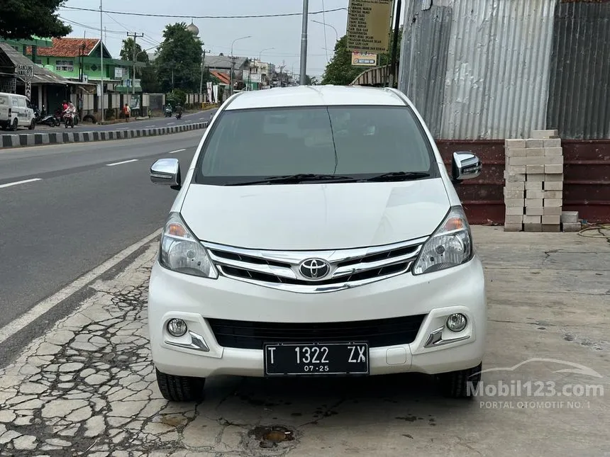 Jual Mobil Toyota Avanza 2015 G 1.3 di Jawa Barat Manual MPV Putih Rp 137.000.000