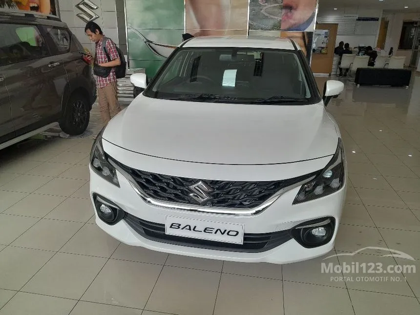 Jual Mobil Suzuki Baleno 2024 1.5 di Banten Automatic Hatchback Silver Rp 254.800.000