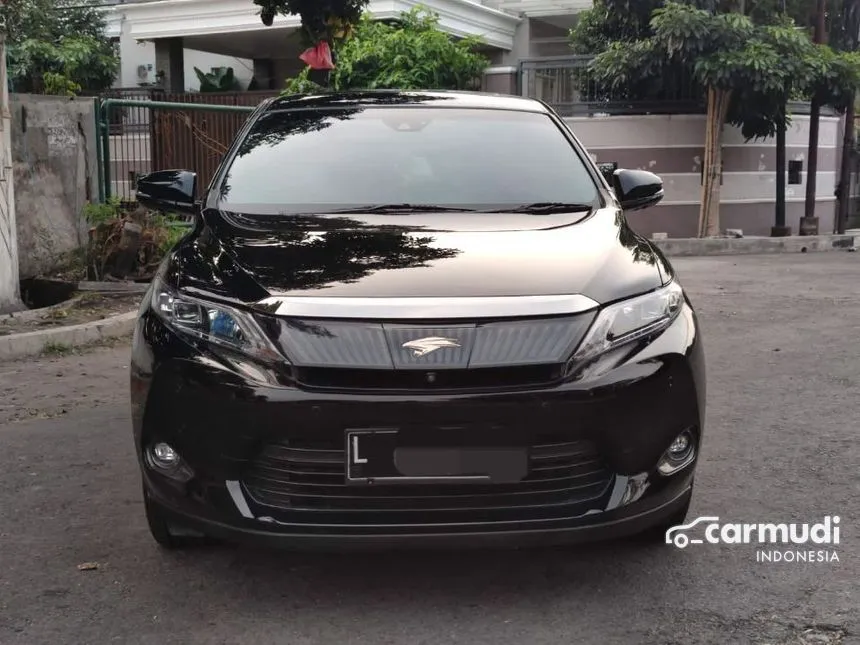 Jual Mobil Toyota Harrier 2014 2.0 di Jawa Timur Automatic SUV Hitam Rp 395.000.006