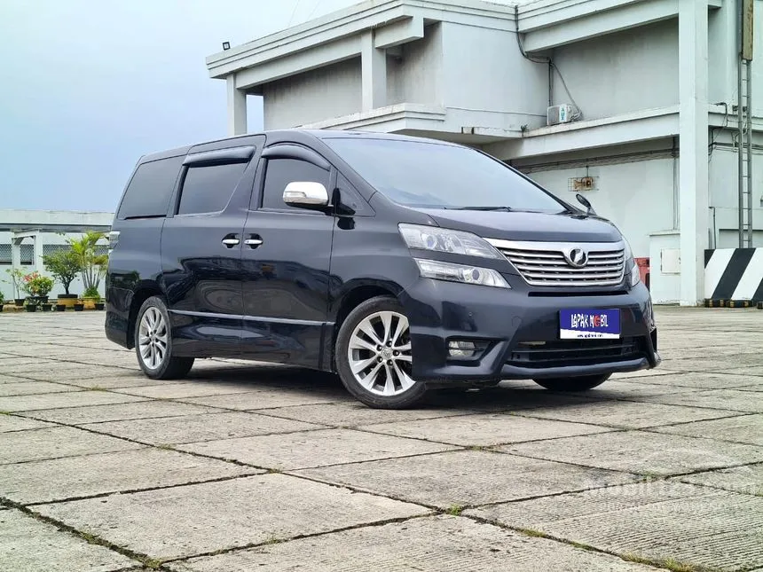 Jual Mobil Toyota Vellfire 2011 Z 2.4 di DKI Jakarta Automatic Van Wagon Hitam Rp 248.000.000